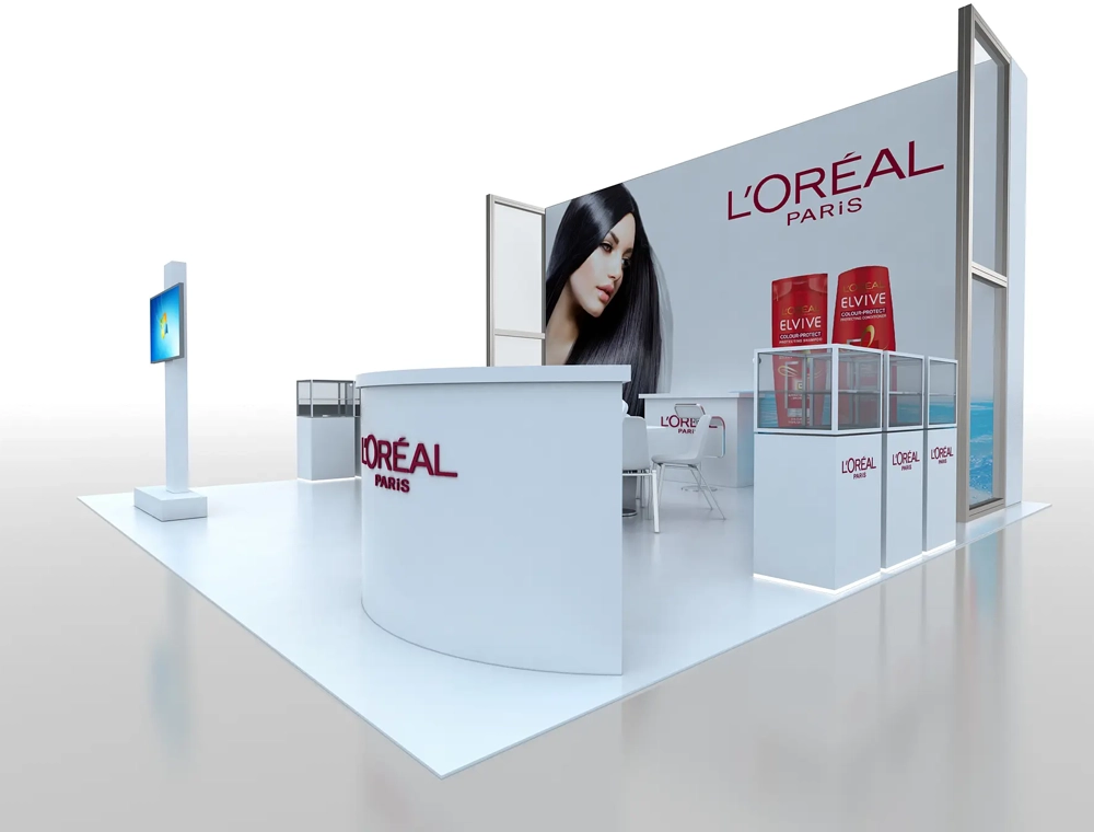 Options to rent 20x20 trade show booth